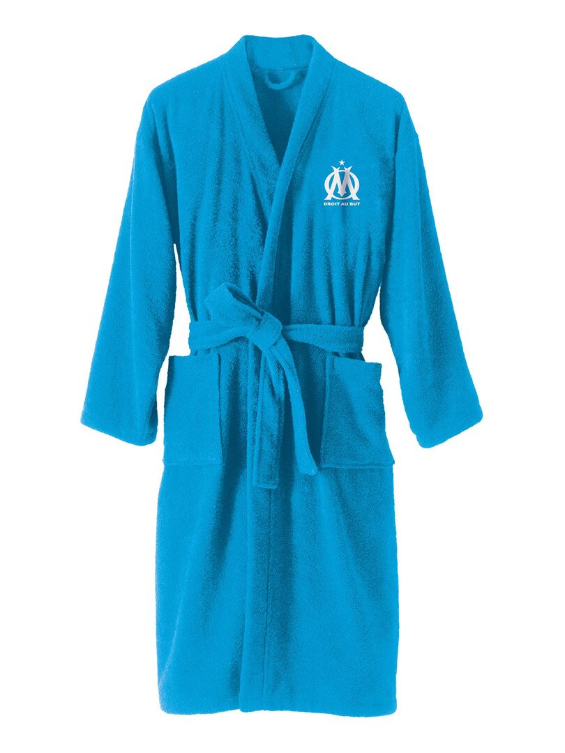 Détente Maison Peignoir Adulte Gilania 100% Coton - Unisexe Homme/femme - Capuche Et Poches - Couleurs Apaisantes Peignoir Léger Détente