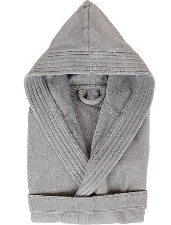 Peignoir adulte à capuche COOL en velours