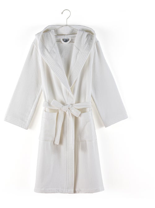 Peignoir adulte à capuche COOL en velours - Kiabi Peignoir adulte à capuche COOL en velours - Kiabi
