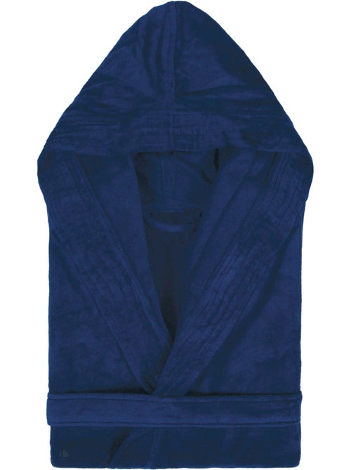 Peignoir adulte à capuche COOL en velours - Kiabi