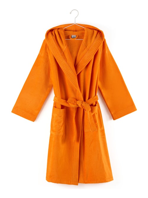 Peignoir adulte à capuche COOL en velours Capuche - Kiabi