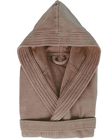 Peignoir adulte à capuche COOL en velours