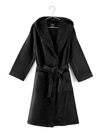 Peignoir adulte à capuche COOL en velours