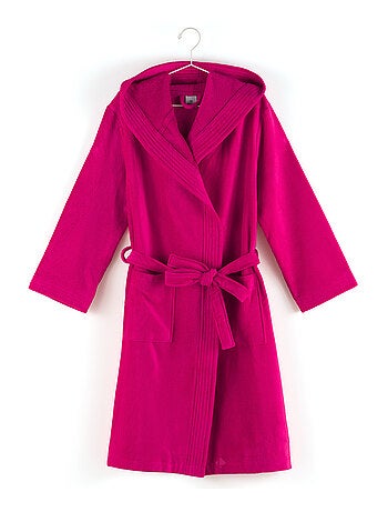 Peignoir adulte à capuche COOL en velours