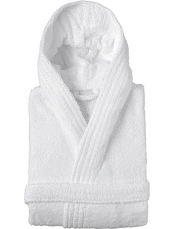 Peignoir adulte à capuche PURE Capuche Courte