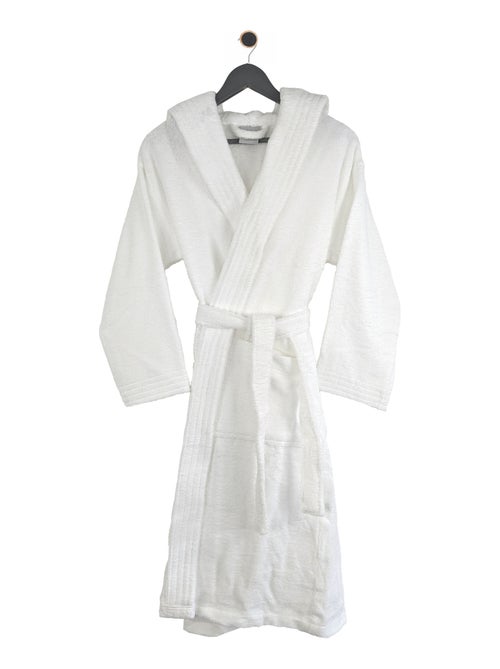 Peignoir adulte à capuche PURE Capuche Courte - Kiabi