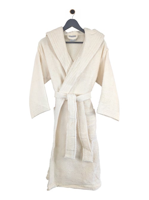 Peignoir adulte à capuche PURE Capuche Courte - Kiabi