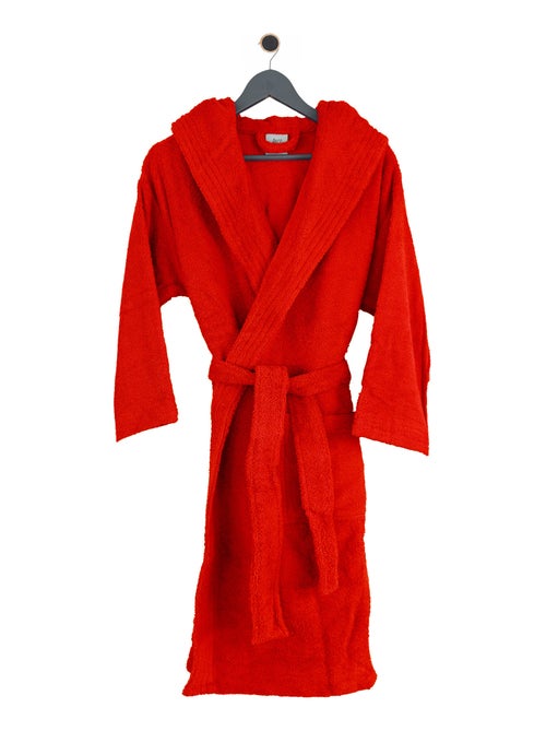 Peignoir adulte à capuche PURE Capuche Courte - Kiabi