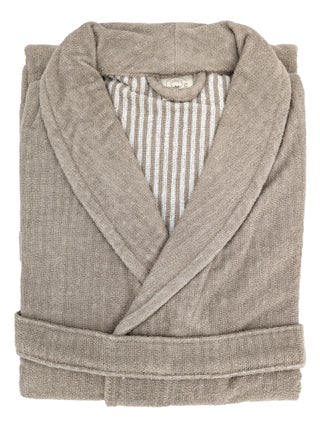 Peignoir adulte col châle EFFICIENCE PURE Col châle
