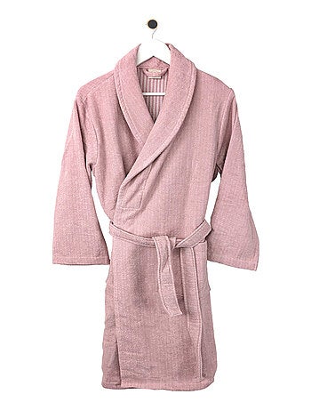 Peignoir adulte col châle EFFICIENCE PURE Col châle