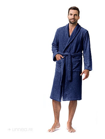 Peignoir adulte col châle PURE Col châle