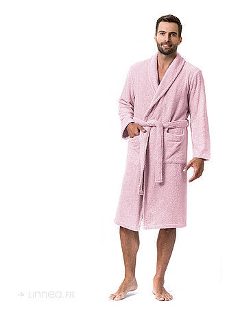 Peignoir adulte col châle PURE Col châle
