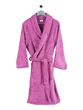 Peignoir adulte col châle PURE Col châle