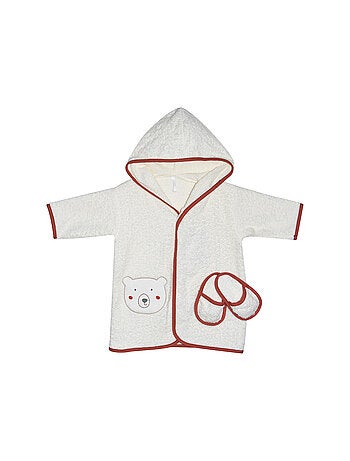 PEIGNOIR AVEC MULES JOACKIM EPONGE BEBE