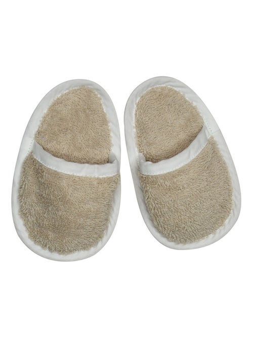 PEIGNOIR AVEC MULES MITCHEL EPONGE BEBE - Kiabi
