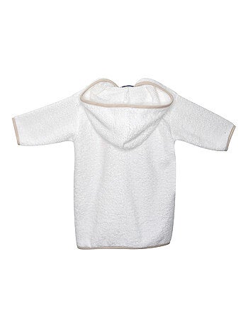 Peignoir avec mules Paolo en éponge