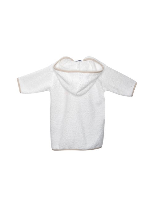 Peignoir avec mules Paolo en éponge - Kiabi