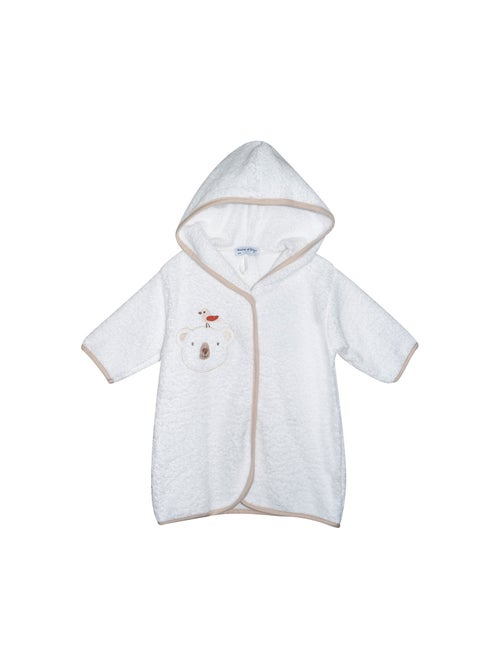 Peignoir avec mules Paolo en éponge - Kiabi