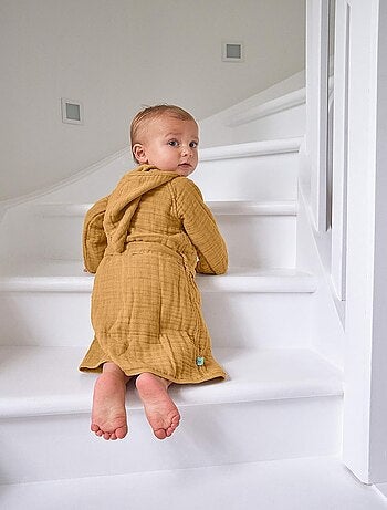 Peignoir Enfant - Gaze de coton.