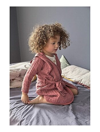 Peignoir Enfant - Gaze de coton.
