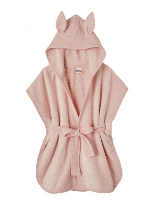 Peignoir bébé et enfant à capuche en bambou BB&CO - Kiabi