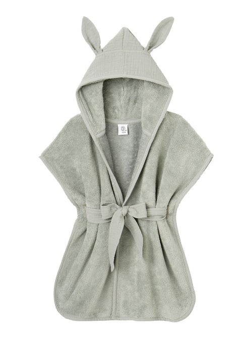 Peignoir bébé et enfant à capuche en bambou BB&CO - Kiabi
