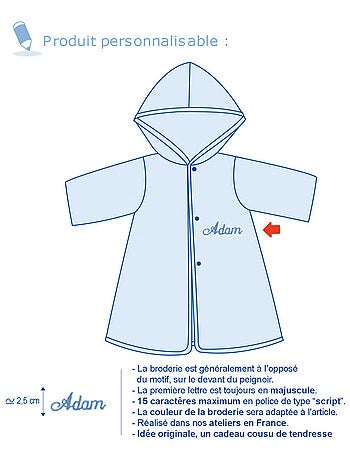 PEIGNOIR BLANC AVEC MULES