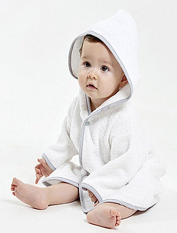 PEIGNOIR BLANC AVEC MULES