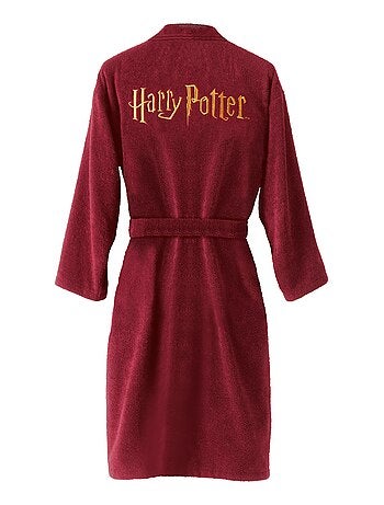 Peignoir brodé 100% coton, HARRY POTTER GRYFFONDOR