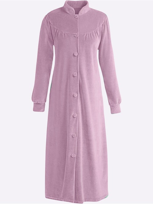 Peignoir chandail en velours ras - taille standard - witt - Kiabi
