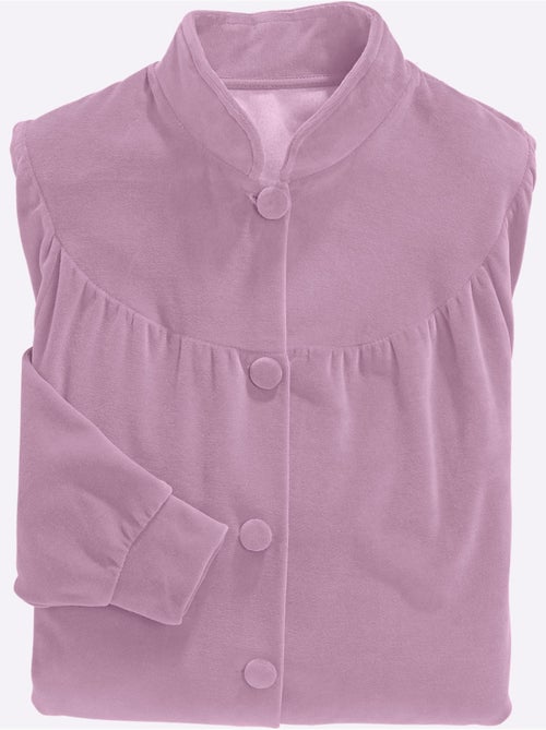 Peignoir chandail en velours ras - taille standard - witt - Kiabi