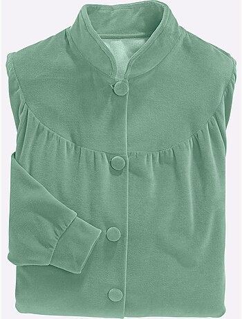 Peignoir chandail en velours ras - taille standard - witt
