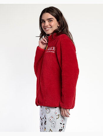 Peignoir chaud à manches longues Alice pour femme Disney