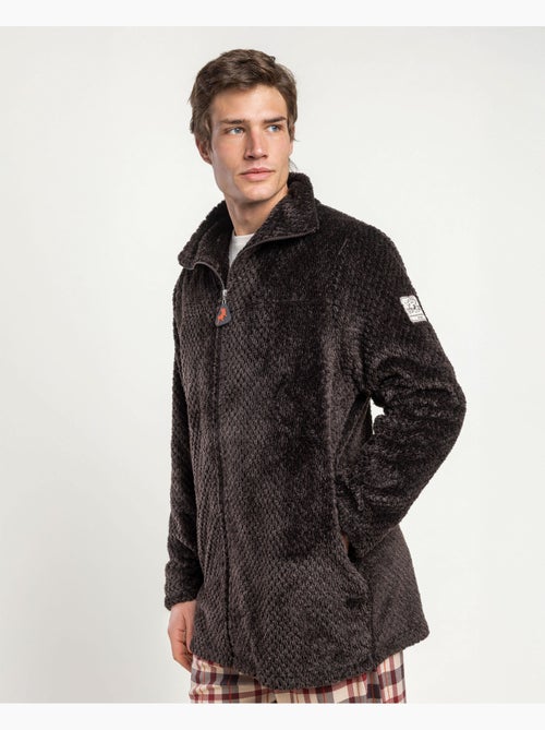 Peignoir chaud à manches longues Celsius pour homme LOIS - Kiabi Peignoir chaud à manches longues Celsius pour homme LOIS - Kiabi