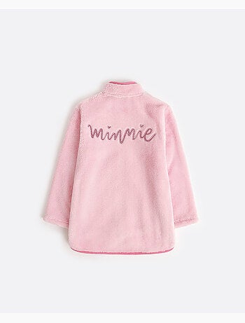 Peignoir chaud à manches longues Disney Minnie Chic pour filles