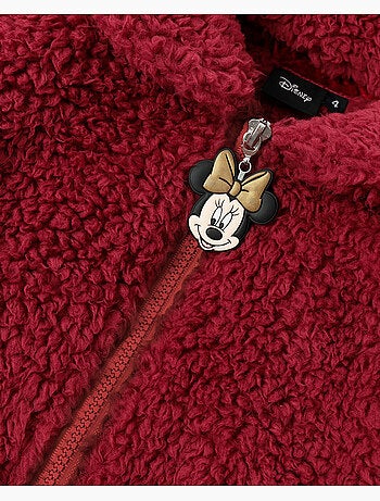 Peignoir chaud à manches longues Disney Minnie Mouse pour fille