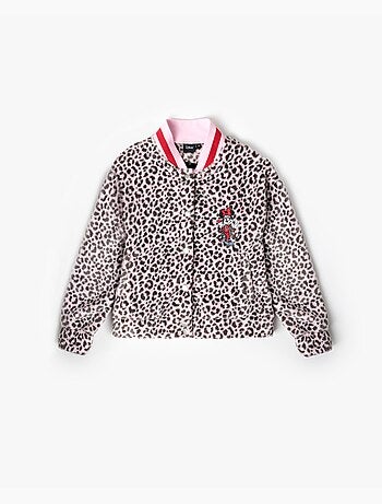 Peignoir chaud à manches longues Disney Minnie Skin pour filles