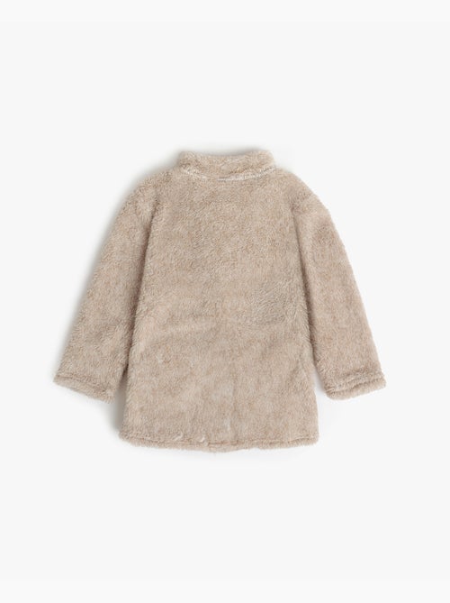 Peignoir chaud à manches longues et fermeture éclair pour filles, motif ours, ADMAS - Kiabi Peignoir chaud à manches longues et fermeture éclair pour filles, motif ours, ADMAS - Kiabi
