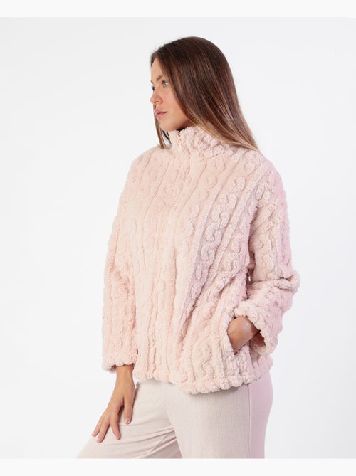Peignoir chaud à manches longues Lou Lou Returns pour femme d'ADMAS - Kiabi