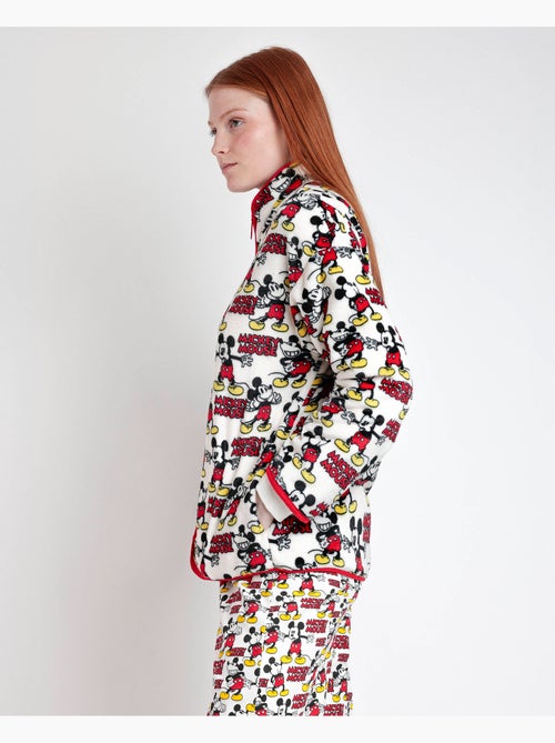 Peignoir chaud à manches longues Mickey pour femme de Disney - Kiabi Peignoir chaud à manches longues Mickey pour femme de Disney - Kiabi