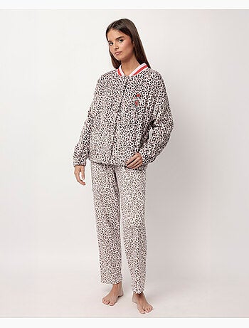 Peignoir chaud à manches longues Minnie Skin pour femme Disney