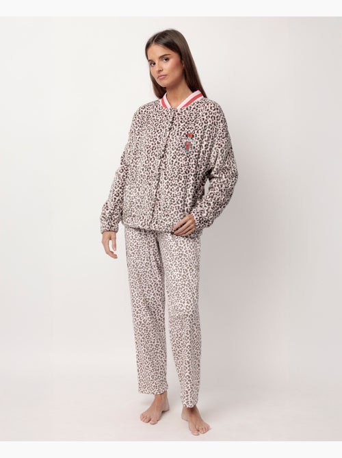 Peignoir chaud à manches longues Minnie Skin pour femme Disney - Kiabi Peignoir chaud à manches longues Minnie Skin pour femme Disney - Kiabi