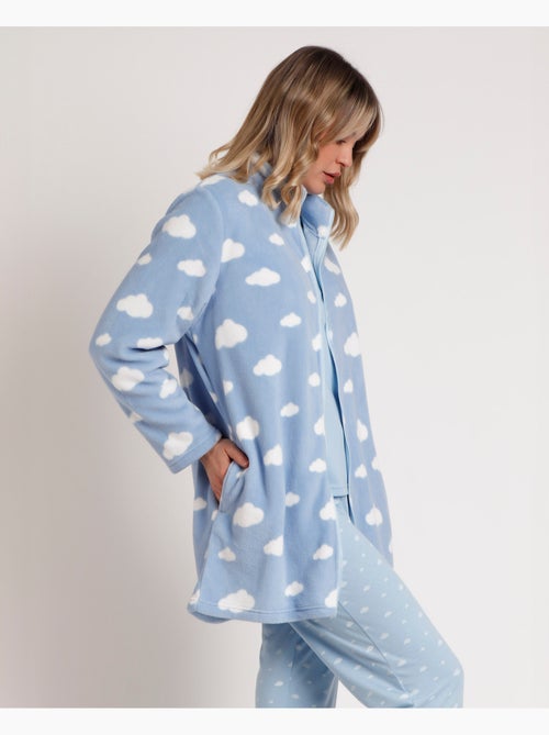 Peignoir chaud à manches longues pour femme > - Kiabi Peignoir chaud à manches longues pour femme > - Kiabi