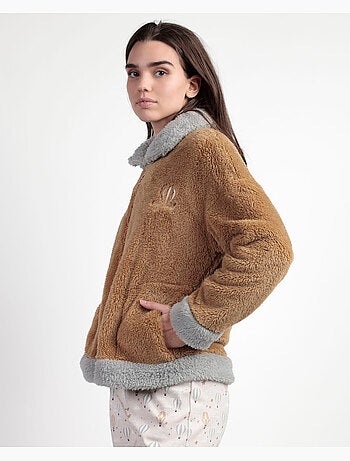 Peignoir chaud à manches longues pour femme ADMAS >