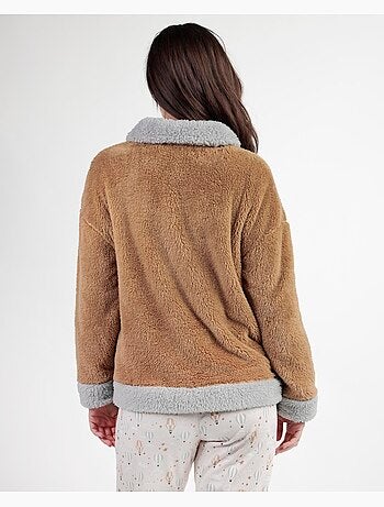 Peignoir chaud à manches longues pour femme ADMAS >