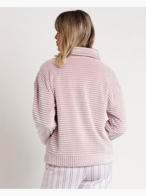 Peignoir chaud à manches longues pour femme ADMAS CLASSIC Magic Time - Kiabi