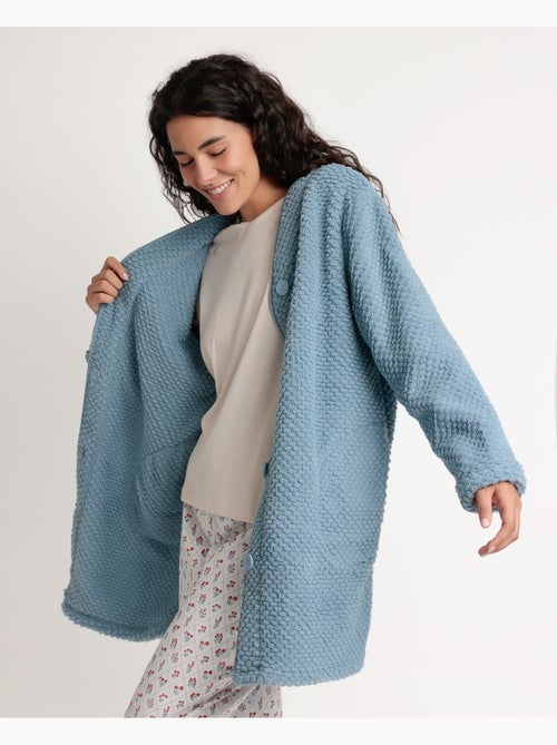 Peignoir chaud à manches longues pour femme ADMAS GARDEN > - Kiabi