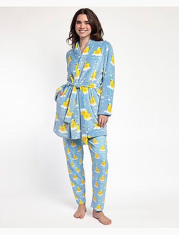 Peignoir chaud à manches longues pour femme ADMAS Sweet Duckling