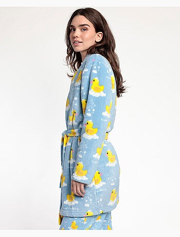 Peignoir chaud à manches longues pour femme ADMAS Sweet Duckling