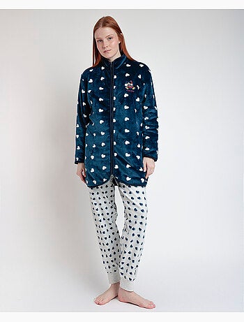 Peignoir chaud à manches longues pour femme Disney >